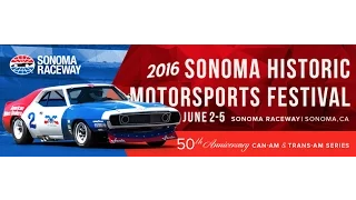 Sonoma Historic Motorsports Festival promo.