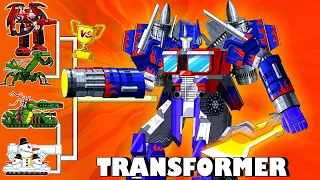 Transformers Tank: Optimus Prime, Robot Choo Choo Charles - Мультики про танки | Arena Tank Cartoon