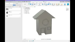 Fusion 360 tutorial- House