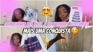 Mais uma conquista 🥰| era um sonho terum 🥹| comprinhas pro lar ❤️|