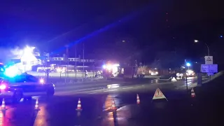 🚨 Feuerwehreinsatz Update Brand SVI-Halle Inzlingen 🚒 Liveberichterstattung [02.02.2020]