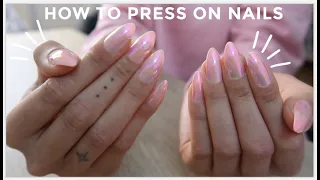 HOW TO MAKE PRESS ON NAILS LAST 3 WEEKS