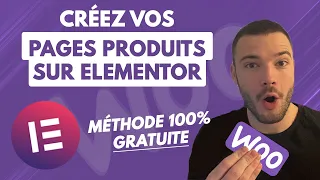 Créez vos pages produits avec Elementor GRATUITEMENT (pas besoin de version pro)