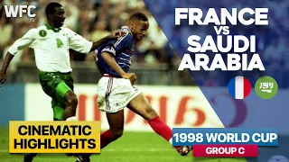 France 4-0 Saudi Arabia | 1998 World Cup Group C Match | Highlights & Best Moments