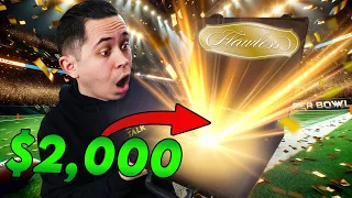 Opening a $2,000 Box Of Flawless Football 🤯