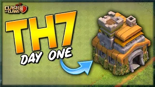 TOWN HALL 7 DAY ONE PRIORITIES!  TH7 LET'S PLAY PREMIERE