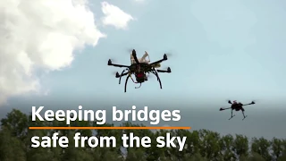 Drones developed for better bridge safety