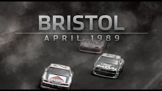 1989 Valleydale Meats 500 from Bristol Motor Speedway | NASCAR Classic Full Race Replay