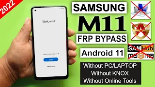 Samsung M11 Frp Bypass Android 11 Without PC/Without Alliance Shield New Method 2022