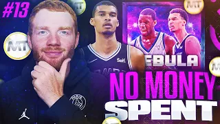 NO MONEY SPENT #13 - SPENDING ALL MY MT ON PACKS!! NBA 2K24 MYTEAM!