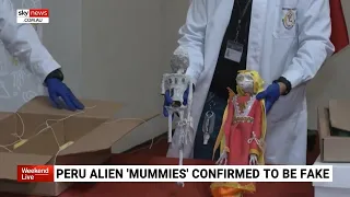 Peru 'alien mummies’ confirmed to be fake