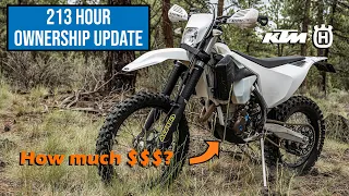 Complete Cost of Ownership Update! - KTM/Husqvarna FE/EXC-F 350