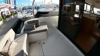 Beneteau Swift Trawler 41 at Ft. Lauderdale International Boat Show 2021 FLIBS