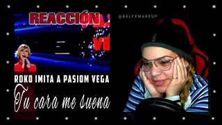 Reacción | TCMS - Roko no se relaja y lo da todo en su imitación de Pasión Vega  | Bel