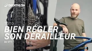 TUTORIAL - How to properly adjust your mountain bike derailleur? 🚲 I Decathlon