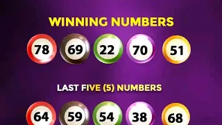 FRIDAY BONANZA WINNING NUMBERS