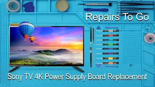 Sony TV 4K 85inch Power Supply Board Replacement