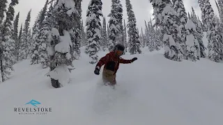 Shredding Deep Powder in Revelstoke