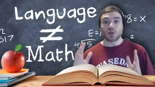 Language Isn't Math