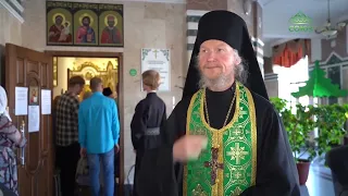 В Омск прибыла икона и ковчег с частицей мощей преподобного Сергия Радонежского.
