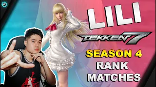 Lili Ranked Match Exhibition | Tekken 7 Season 4 Online Ranked