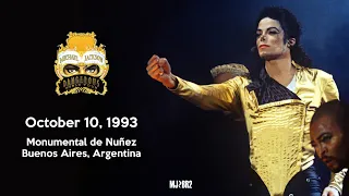 Michael Jackson | Dangerous Tour live in Buenos Aires, Argentina - Oct 10, 1993 (Incomplete) [NEW]