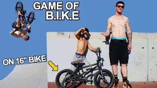 10 Year old VS Pro - Game of B.I.K.E