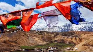 VR/360 Music for Healing Meditation in the Tibet Mountains