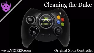 Cleaning the original Xbox Duke Controller
