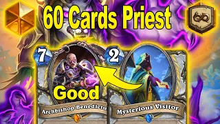 60 Cards Priest Deck Mirror Game Is Pure Happiness And Joy! Showdown in the Badlands | Hearthstone