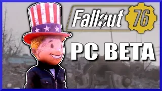 FALLOUT 76 PC Beta Gameplay pt 1