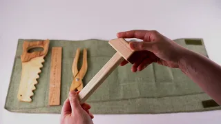 Деревянный набор игрушечных инструментов / Wooden Tool set