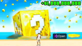 GOD LUCKY BLOCKS Openen In GTA 5! (Gek)