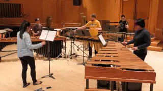 SJSU Percussion Quartet | "Passacaglia for Violin and Viola" | Halvorsen/Handel