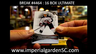 BREAK #4464 : 16 BOX 2022-23 #upperdeck ULTIMATE COLLECTION NHL HOCKEY BOX CASE BREAK