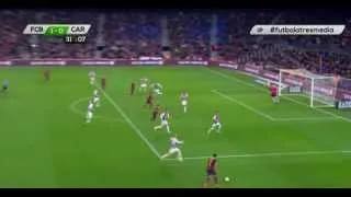 FC Barcelona 3-0 Cartagena Copa del Rey - Pedro Goal 17/12/2013 HD
