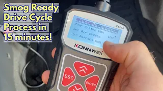 Make your car smog ready in 15 minutes - I/M Readiness Drive Cycle Procedure