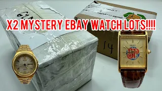 I bought two mystery watch lots on eBay