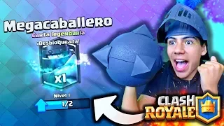 ¡GANO la NUEVA LEGENDARIA "El MEGACABALLERO" en Clash Royale! - [ANTRAX] ☣