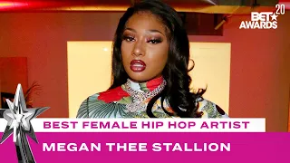 Megan Thee Stallion Accepts The Award For Best Female Hip Hop Artist | BET Awards 20