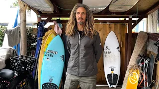 Rob Machado Re-Lives his Pipe Masters Win (+ Your First Look at his All New Mashup Model).
