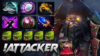 Attacker Pudge - MEGA BUTCHER! - Dota 2 Pro Gameplay [Watch & Learn]