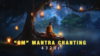 OM Mantra Chanting | 432Hz | 2 hours | Music for Meditation | Relaxation | Connect With The Universe