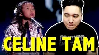 Celine Tam 9-Year-Old Stuns The Audience With "How Far I'll Go" - America's Got Talent 2017 REACTION