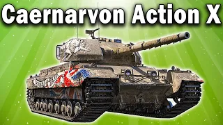 Caernarvon AX 🌿 Стоит ли покупать этот прем танк в World of Tanks за золото на черном рынке 2020