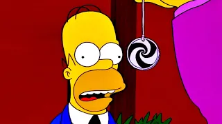 Homer is hypnotized