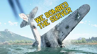 WE BOMBED THE SERVERS WITH A PE-8 - OddBawZ