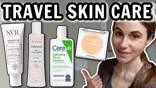 SKIN CARE I PACKED ✈PACK WITH ME FOR A WEEKEND | Dermatologist @DrDrayzday