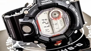 Casio GSHOCK Rangeman GW9400-1 REVIEW | How To Set Time | LIGHT DISPLAY