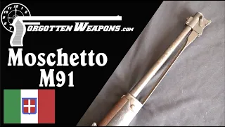 Carcano Moschetto 91 Carbine and its Folding Bayonet